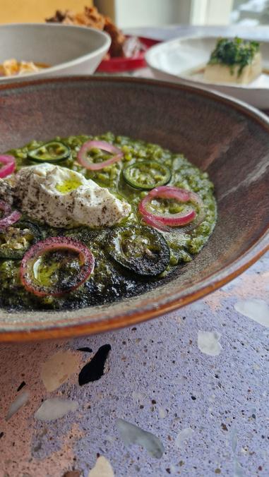 Shellfish with citrus and herbs